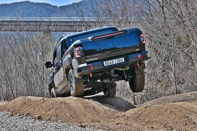 타스만 오프로드 체험  [사진출처=기아]