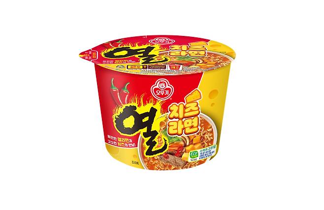 오뚜기 ‘열치즈라면’. 오뚜기 제공
