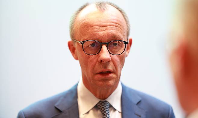 프리드리히 메르츠 CDU 대표. EPA연합뉴스