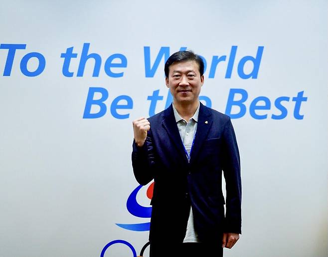 김택수 진천선수촌장 [촬영 이동칠]