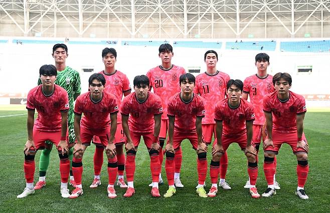 한국 U23 대표팀(대한축구협회 제공)