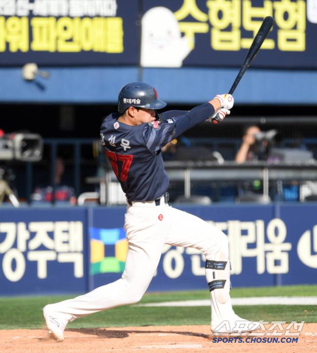 롯데 강성우. 스포츠조선DB