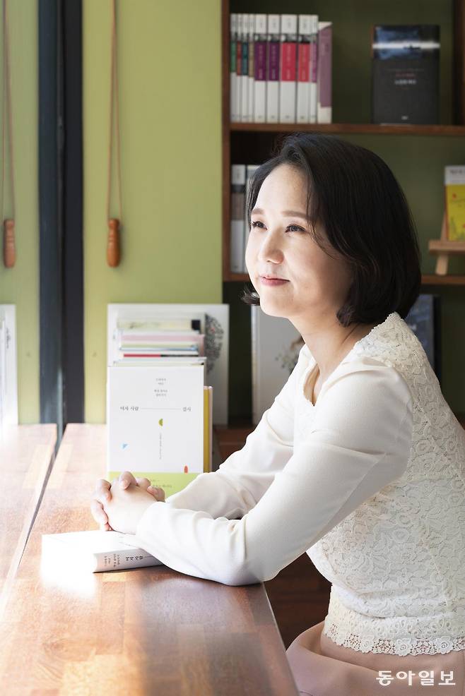 ‘이상한 무인 가게’ 시리즈를 쓴 서아람 작가.  동아일보 출판사진팀
