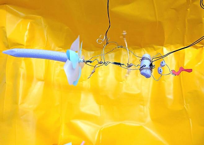 만들기) 움직이는 바람개비 도마뱀!