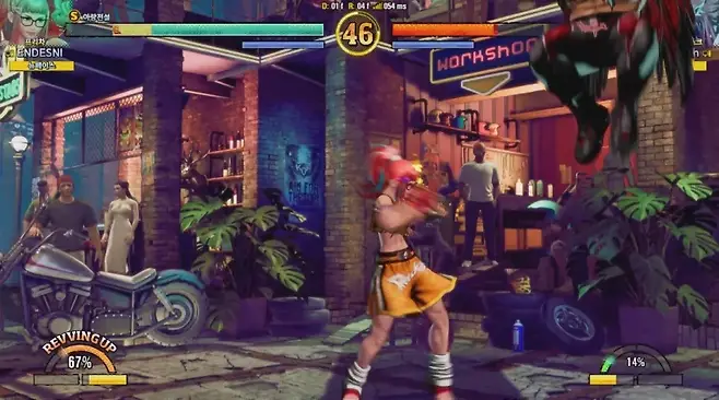 ▲ 스승과는 모션이 좀 다르지만 스크류 어퍼 이펙트의 발전을 보니 눈물이 흙흙 이대로 쭉 나아가자 SNK야