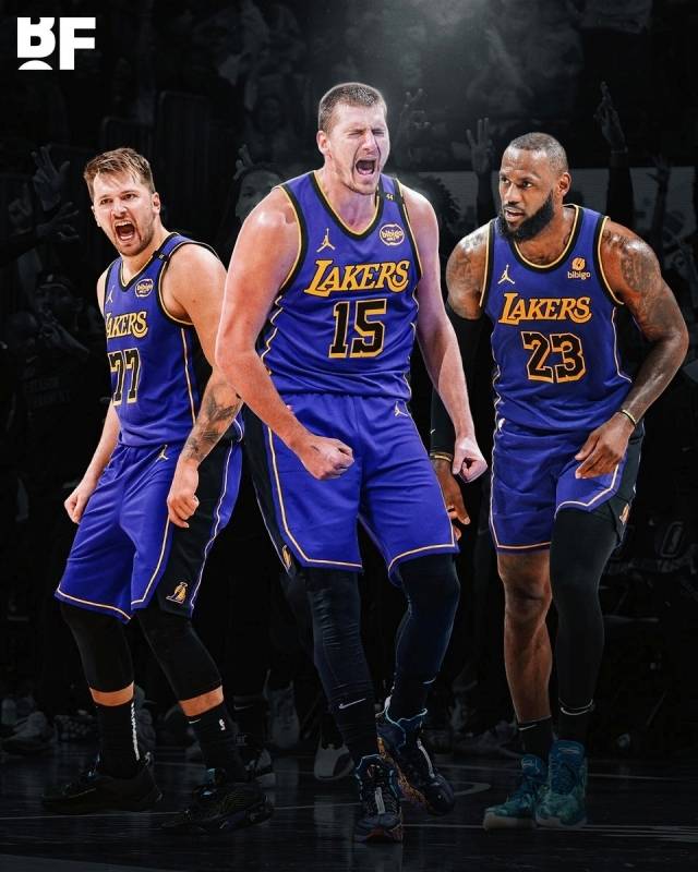 천하의 니콜라 요키치가 르브론 제임스, 루카 돈치치와 함께 Big3를 구성한다? 사진=바스켓볼 포에버 SNS