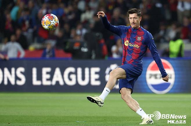 FC 바르셀로나에서 활약 중인 로베르토 레반도프스키. 사진=AFPBBNews=News1