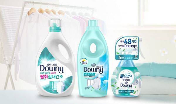 다우니 & 페브리즈 제품. 한국P&G 제공.