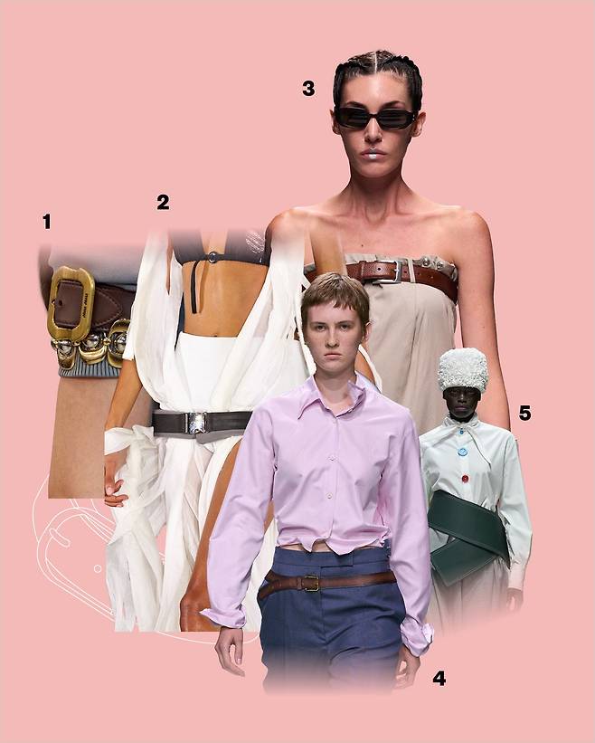 1 MIU MIU 2 OTTOLINGER 3 REBORN 4 PRADA 5 ZOMER