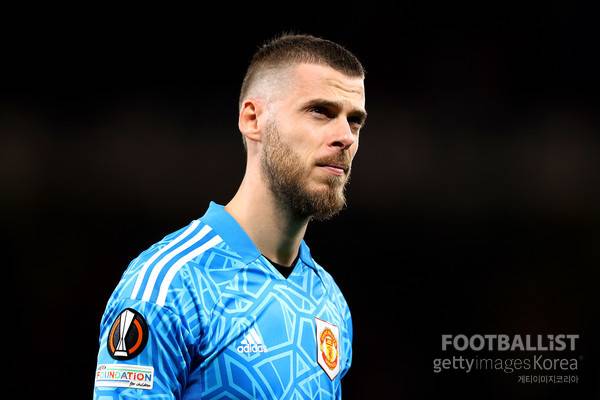 다비드 데헤아(당시 맨체스터유나이티드). 게티이미지코리아