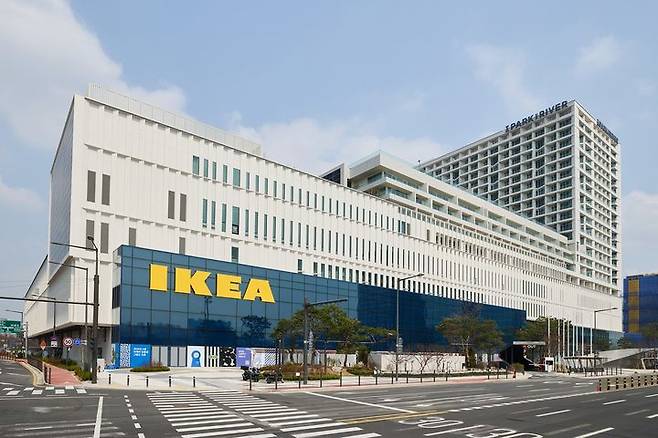 [서울=뉴시스] 이케아 강동점 외관 (사진=이케아 코리아 제공) 2025.04.11. photo@newsis.com *재판매 및 DB 금지