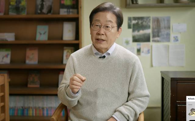 이재명 전 더불어민주당 대표가 10일 영상 메시지를 통해 대선 출마의 각오와 의지를 밝혔다. 사진제공=이재명 캠프
