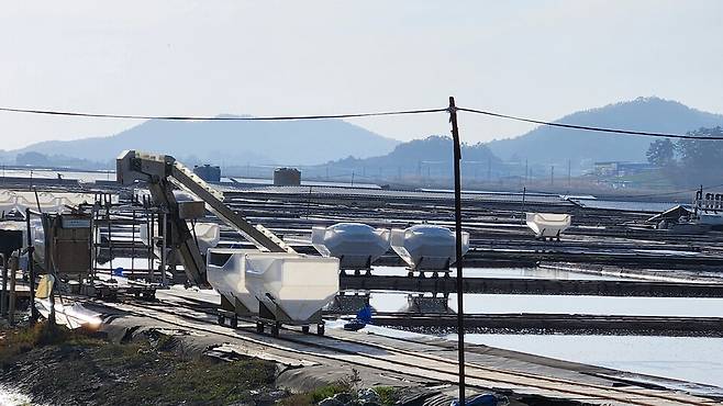 신안군 증도면 태평염전 모습 ⓒ시사저널 정성환