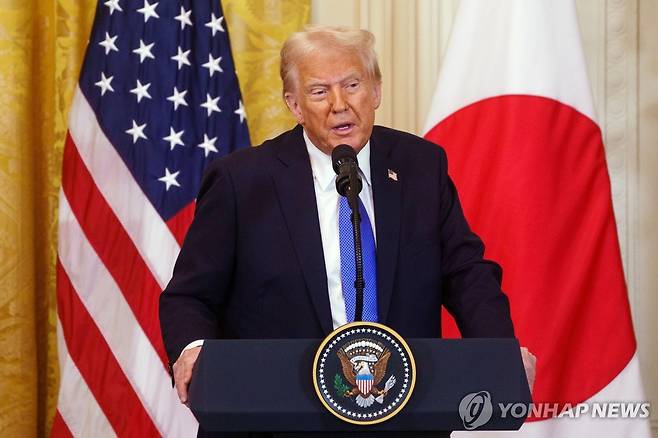 도널드 트럼프 미국 대통령 [EPA 연합뉴스 자료사진. 재판매 및 DB 금지]