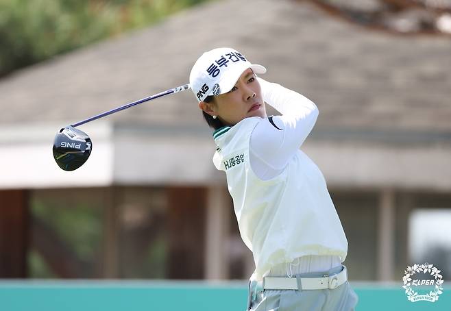 박주영의 티샷. [KLPGA 제공. 재판매 및 DB 금지]
