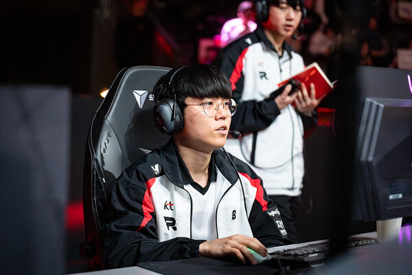 '커즈' 문우찬. ⓒLCK