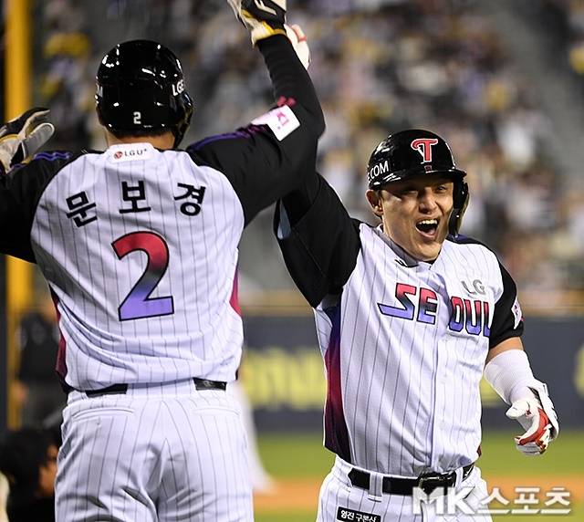 11일 잠실 두산전에서 결승 3점포를 쏘아올린 박동원. 사진(잠실 서울)=천정환 기자