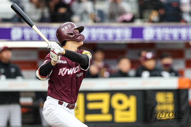 3안타 활약을 펼친 키움 박주홍 [키움 히어로즈 제공. 재판매 및 DB 금지]