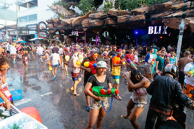 송끄란 축제/사진=플리커