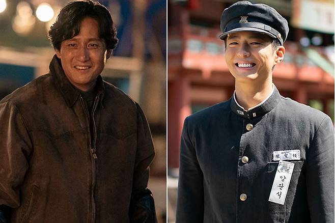 '폭싹 속았수다'는 제주에서 태어난 청년 오애순(아이유)과 청년 양관식(박보검)의 모험 가득한 일생을 사계절에 걸쳐 그려낸다. 이야기는 1960년부터 2025년까지의 흐름 속에서 중년 오애순(문소리)과 중년 양관식(박해준)의 삶까지 함께 조명한다. 넷플릭스 제공