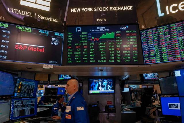 뉴욕증권거래소. AFP연합뉴스