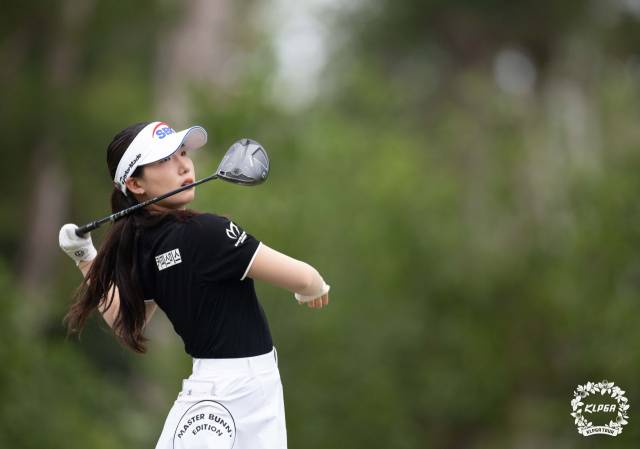 장타 1위에 오른 이동은. 사진 제공=KLPGA