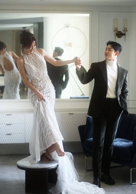 은가은(왼쪽)과 박현호 /사진=박현호