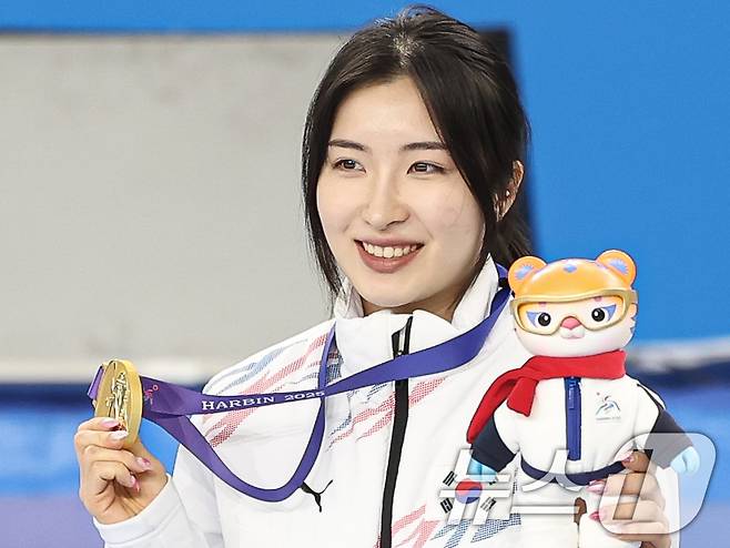 쇼트트랙 국가대표 김길리. /뉴스1 ⓒ News1 이승배 기자