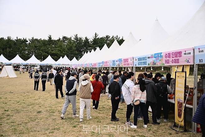 영랑호 벚꽃축제 전경 /사진=속초시