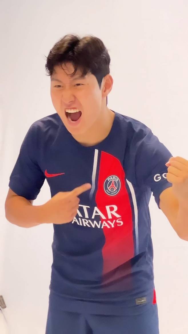 PSG 이강인. 사진=이강인 SNS