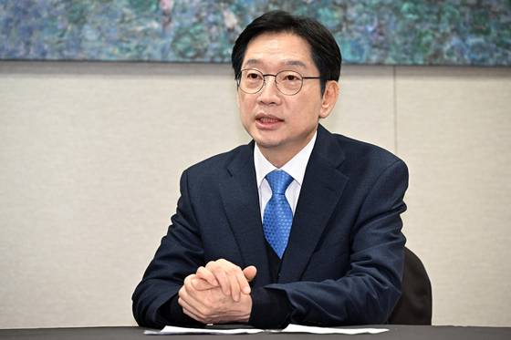 김경수 전 경남도지사. 전민규 기자.