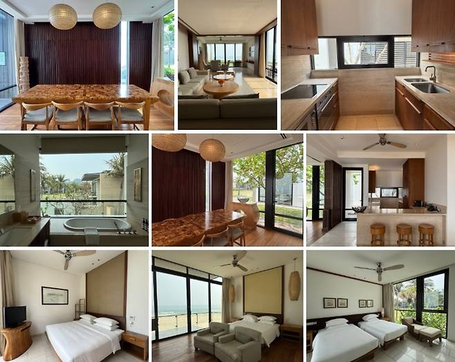 3베드룸 빌라. 2층 구조로 된 독채 빌라를 단독으로 사용한다.  / 사진=홍지연 여행+ 기자