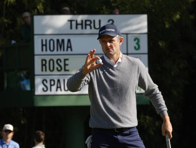 준우승을 차지한 저스틴 로즈. 사진 제공=로이터연합뉴스