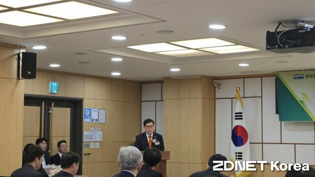 문형남 한국구매조달학회장 (사진=한정호 기자)