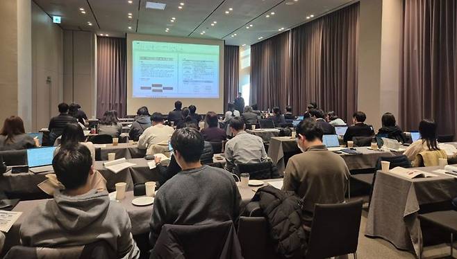 지난해 12월 부산 신라스테이에서 열린 ‘2024 부산 지역혁신클러스터 육성사업 성과 공유회’ 모습. 부산테크노파크 제공