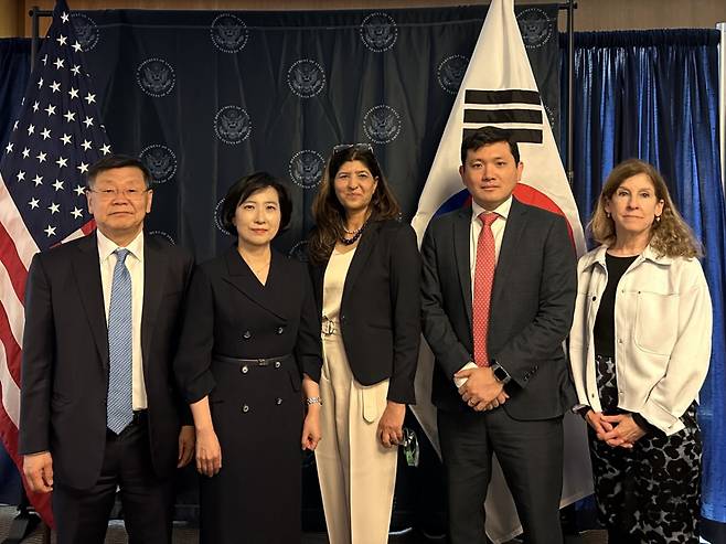 한미 민간우주대화가 14일(현지시간) 미국 워싱턴 D.C.에서 개최됐다. / 사진=외교부