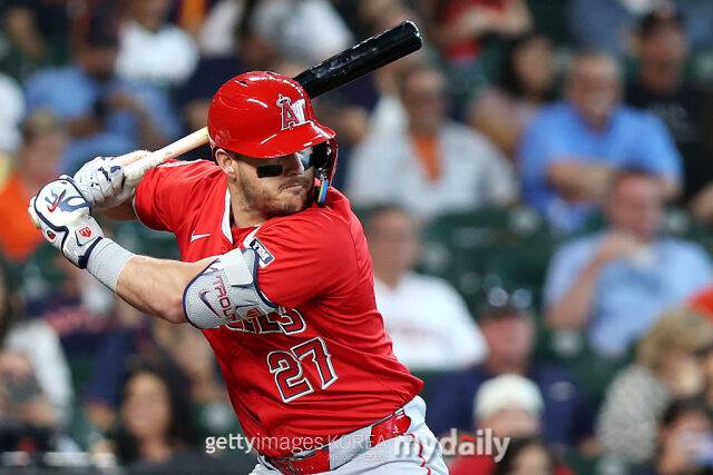 로스앤젤레스 에인절스 마이크 트라웃. /게티이미지코리아