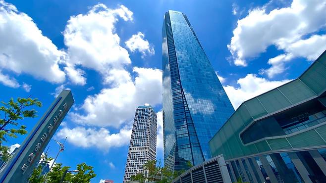 부산국제금융센터(BIFC) 전경 [한국남부발전 제공]