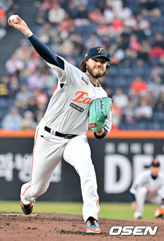 [OSEN=민경훈 기자] 한화 코디 폰세. 2025.04.03 / rumi@osen.co.kr