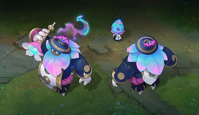 - 신규 스킨 영혼의 꽃 바드