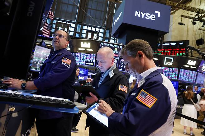 미국 뉴욕 증권거래소의 모습. /로이터연합뉴스