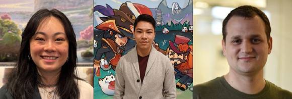 (왼쪽부터) 다니카 리 LoL 시즌 2 프로덕트 리드, 매튜 릉-해리슨 게임플레이 디자이너, 에두아르도 코르테호소 프로덕트 리드. [사진=라이엇게임즈]