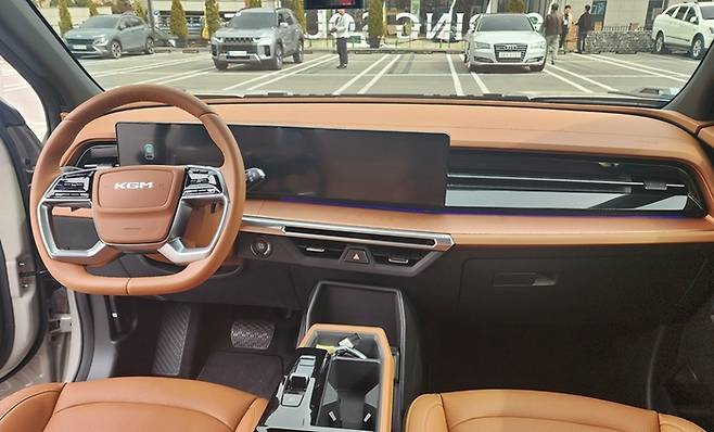 토레스 하이브리드 실내 [사진촬영=최기성 매경닷컴 기자]