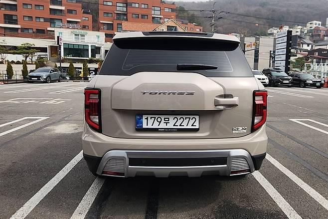 토레스 하이브리드 후면부 [사진촬영=최기성 매경닷컴 기자]