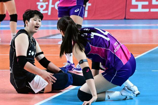 조용한 성격이지만 챔피언결정전에서 정윤주를 향해 모진 소리를 한 신연경 / 한국배구연맹(KOVO)