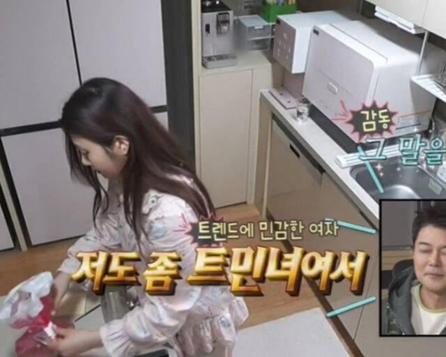 조이가 자신을 '트민녀'라고 소개했다. / MBC '나 혼자 산다' 캡처