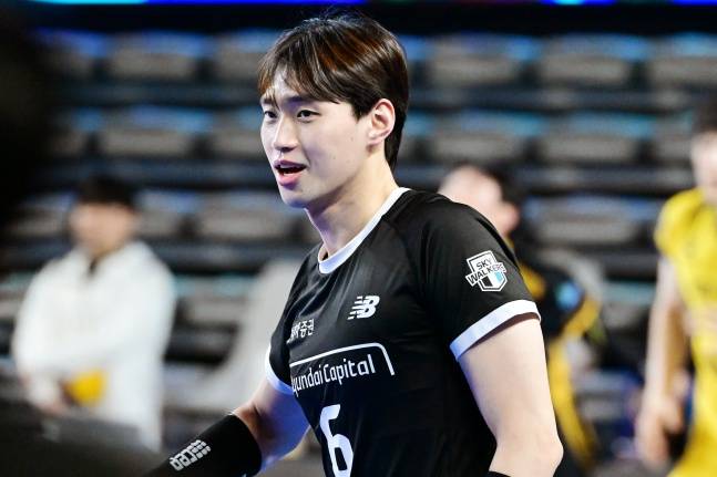현대캐피탈 시절 김선호. /사진=한국배구연맹 제공