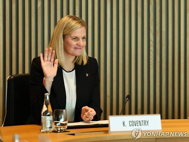 커스티 코번트리 IOC 차기 위원장 [로이터=연합뉴스]