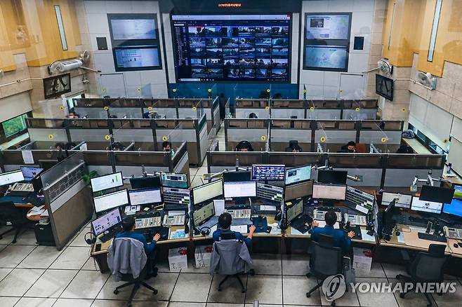 경기남부경찰청 112 상황실 [경기남부경찰청 제공. 재판매 및 DB 금지]