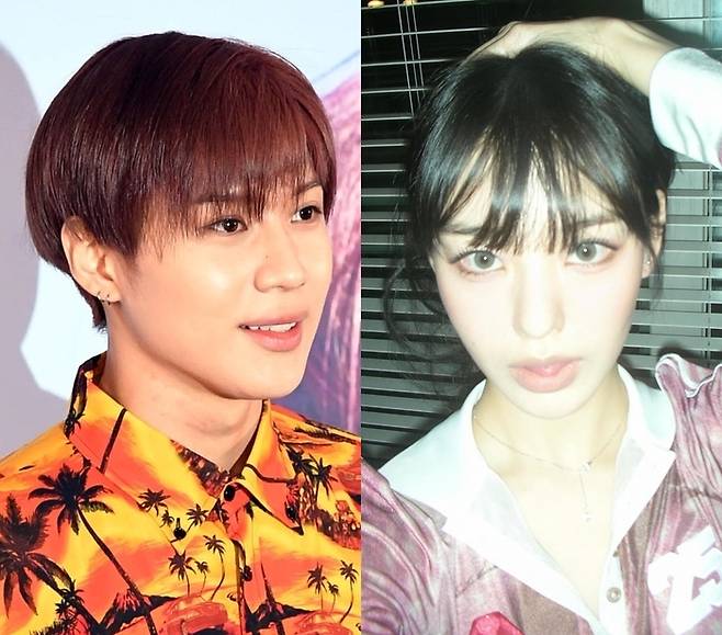 태민, 노제. 사진 | 스포츠서울DB, 노제 SNS